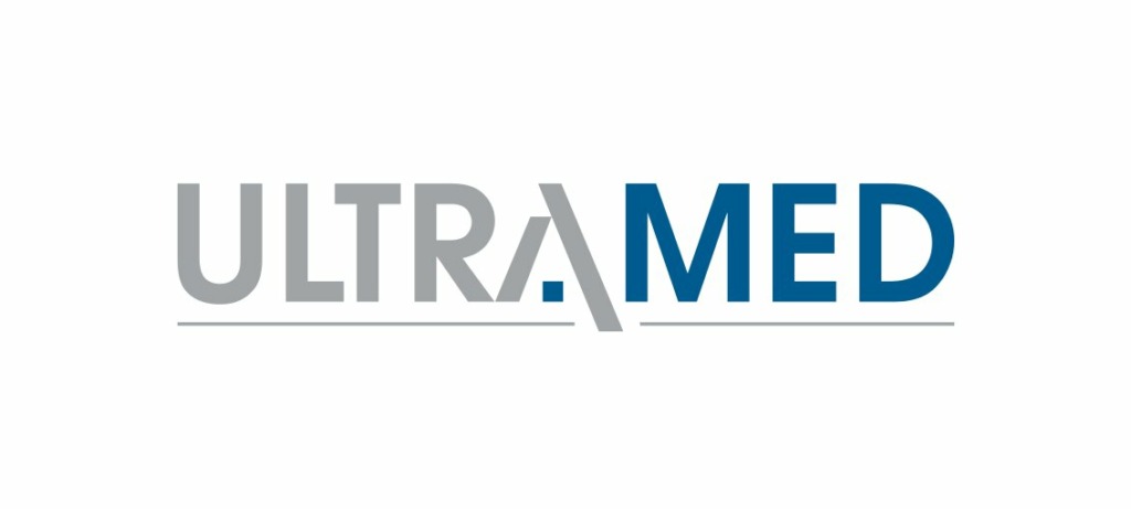 ultramed logo biely p